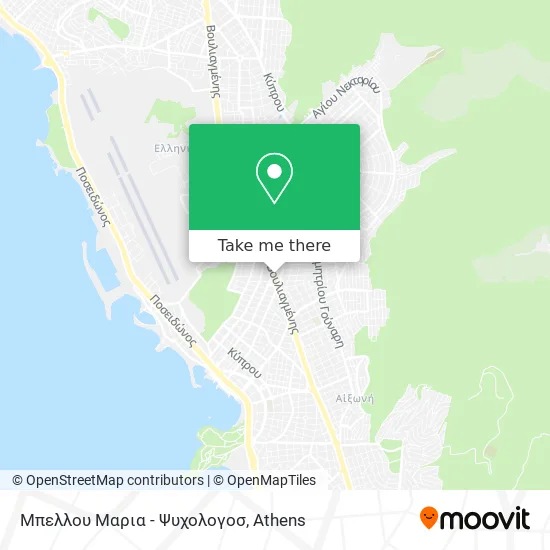 Μπελλου Μαρια - Ψυχολογοσ map