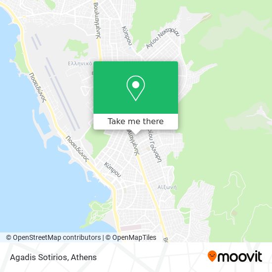Agadis Sotirios map