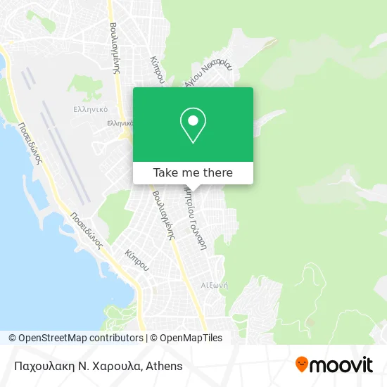 Παχουλακη Ν. Χαρουλα map