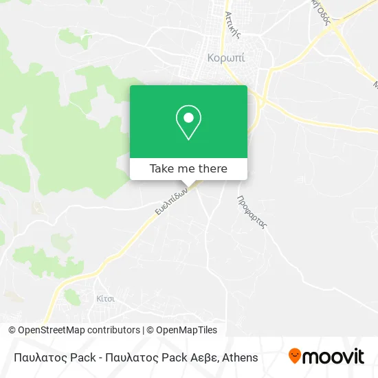 Παυλατος Pack - Παυλατος Pack Αεβε map