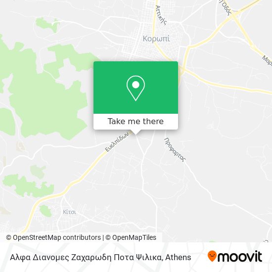 Αλφα Διανομες Ζαχαρωδη Ποτα Ψιλικα map