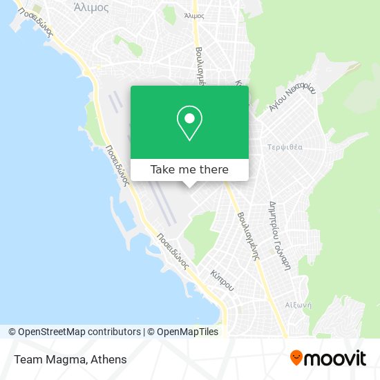 Team Magma map