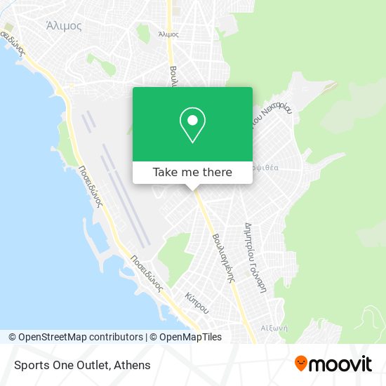 Sports One Outlet map