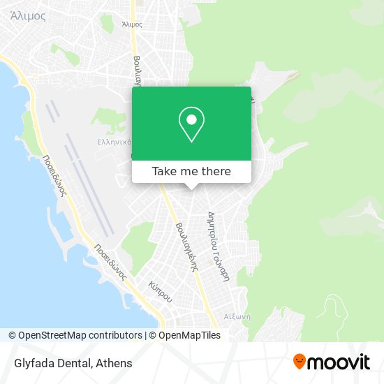 Glyfada Dental map