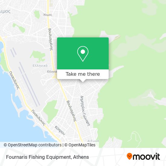 Fournaris Fishing Equipment map