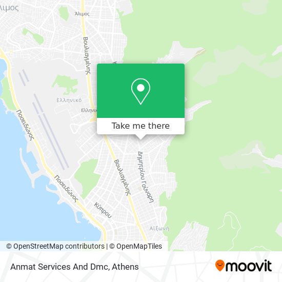 Anmat Services And Dmc map