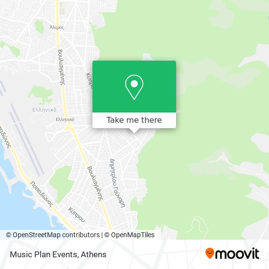 Music Plan Events map