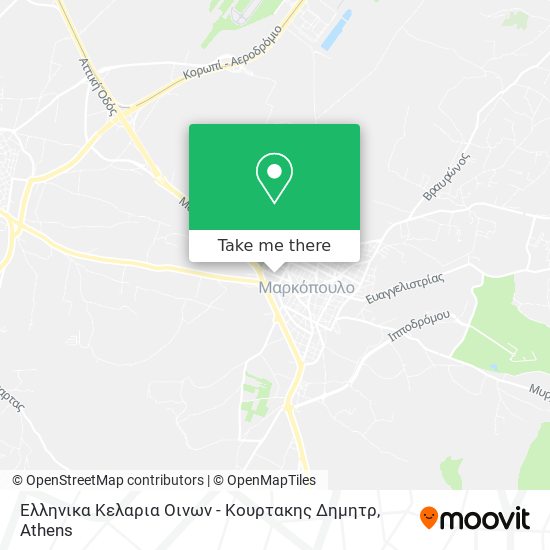 Ελληνικα Κελαρια Οινων - Κουρτακης Δημητρ map