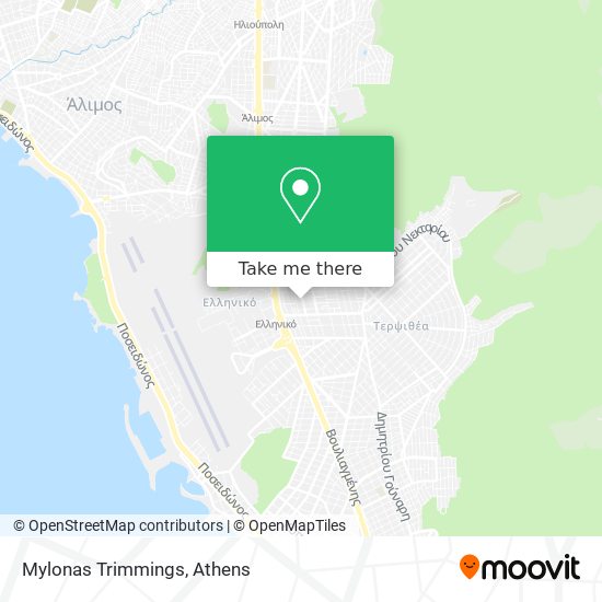 Mylonas Trimmings map
