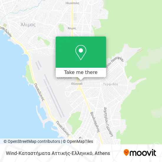 Wind-Καταστήματα Αττικής-Ελληνικό map