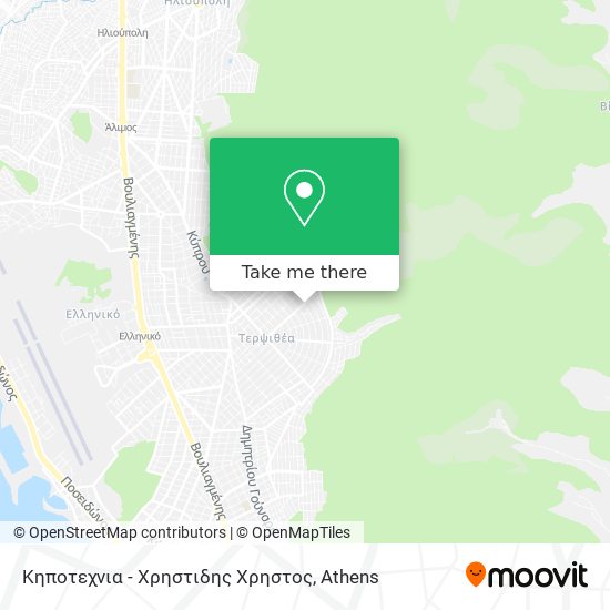 Κηποτεχνια - Χρηστιδης Χρηστος map