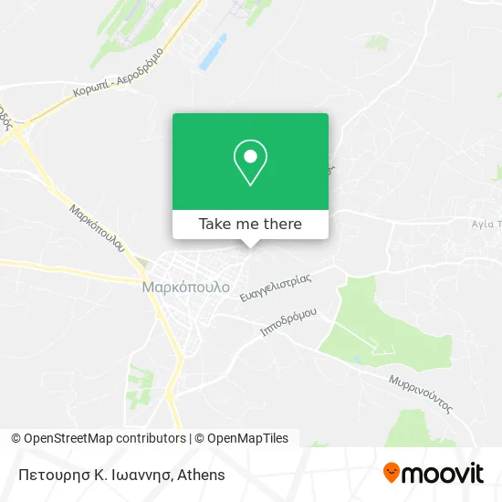 Πετουρησ Κ. Ιωαννησ map