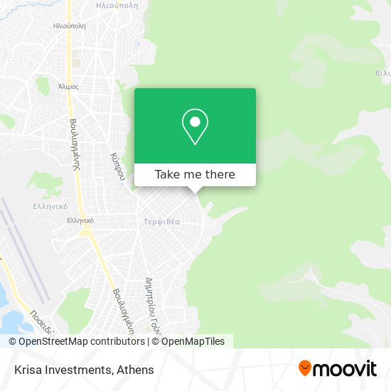 Krisa Investments map