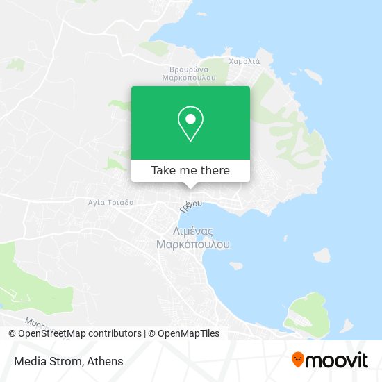 Media Strom map