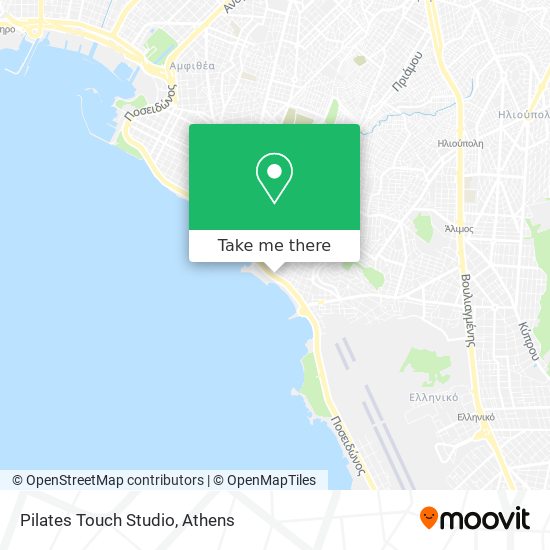 Pilates Touch Studio map