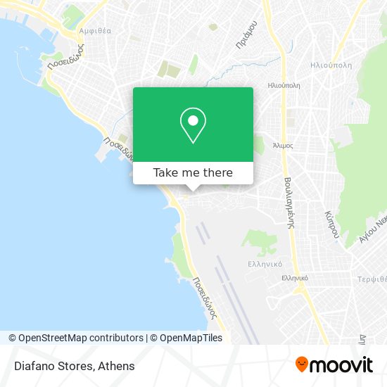 Diafano Stores map