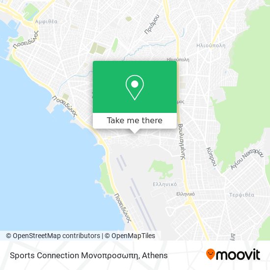 Sports Connection Mονοπροσωπη map