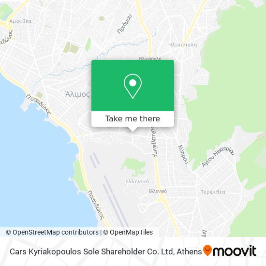 Cars Kyriakopoulos Sole Shareholder Co. Ltd map