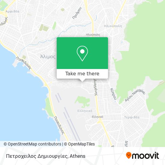 Πετροχειλος Δημιουργίες map