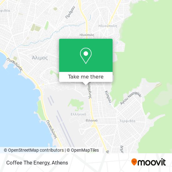 Coffee The Energy map