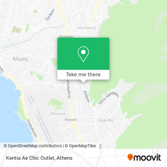 Kentia Ae Chic Outlet map