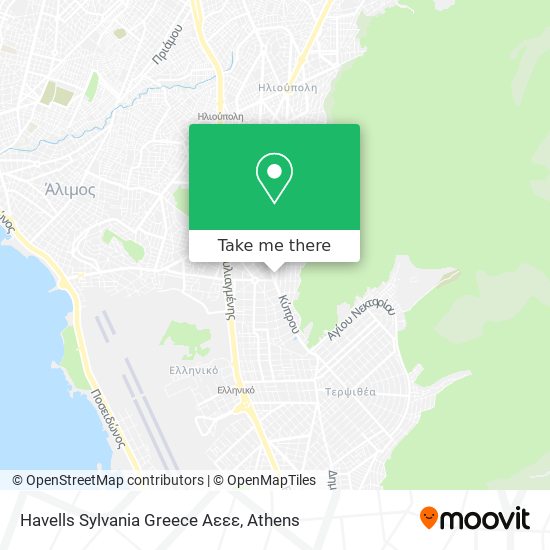 Havells Sylvania Greece Αεεε map