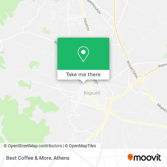 Best Coffee & More map