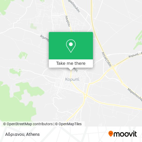 Αδριανου map
