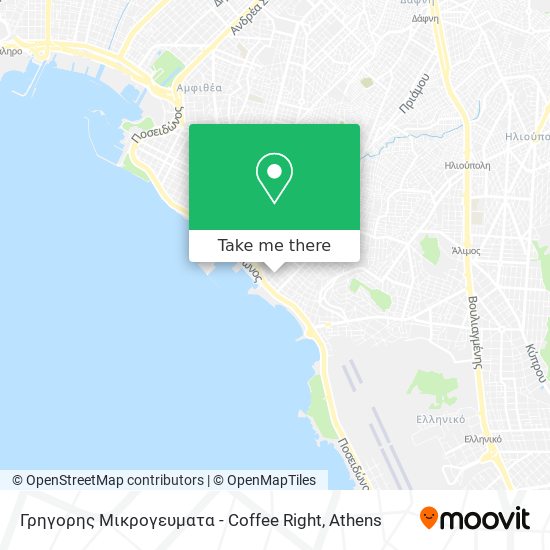 Γρηγορης Μικρογευματα - Coffee Right map