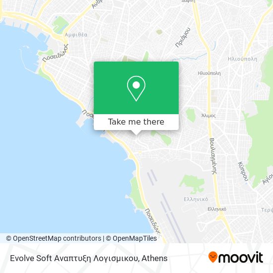 Evolve Soft Αναπτυξη Λογισμικου map