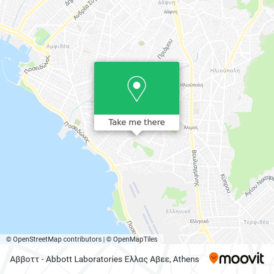 Αββοττ - Abbott Laboratories Ελλας Αβεε map