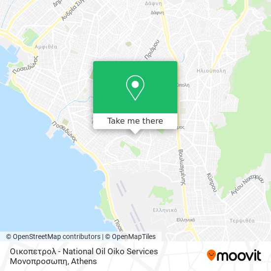 Οικοπετρολ - National Oil Oiko Services Μονοπροσωπη map