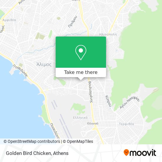 Golden Bird Chicken map