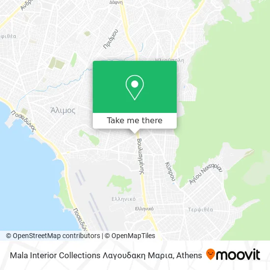Mala Interior Collections Λαγουδακη Μαρια map