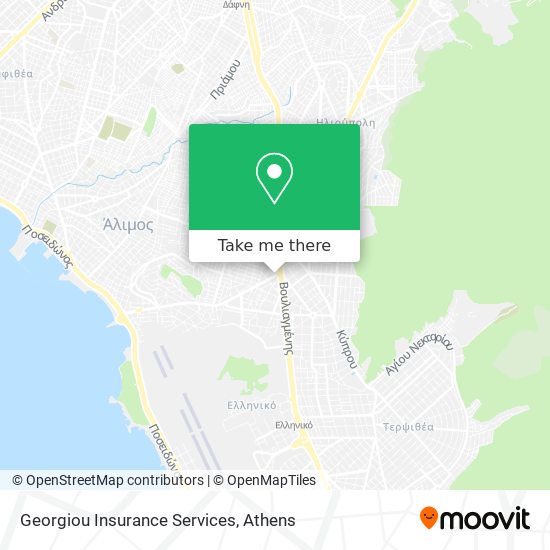 Georgiou Insurance Services map