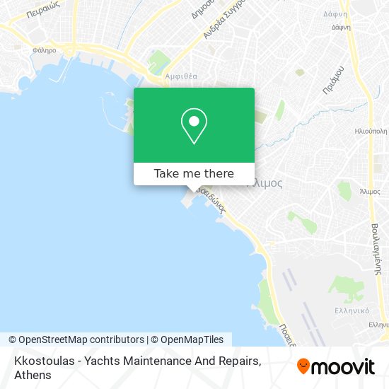 Kkostoulas - Yachts Maintenance And Repairs map