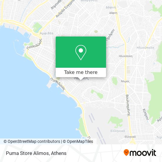 Puma Store Alimos map