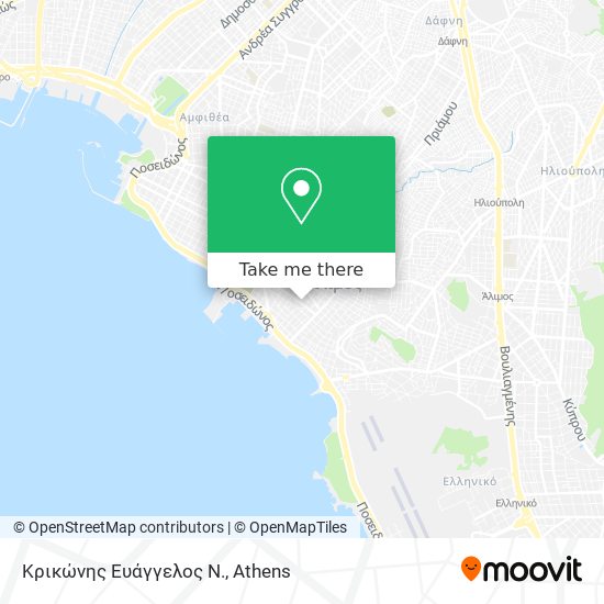 Κρικώνης Ευάγγελος Ν. map