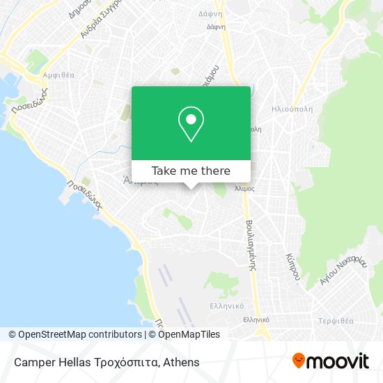 Camper Hellas Τροχόσπιτα map