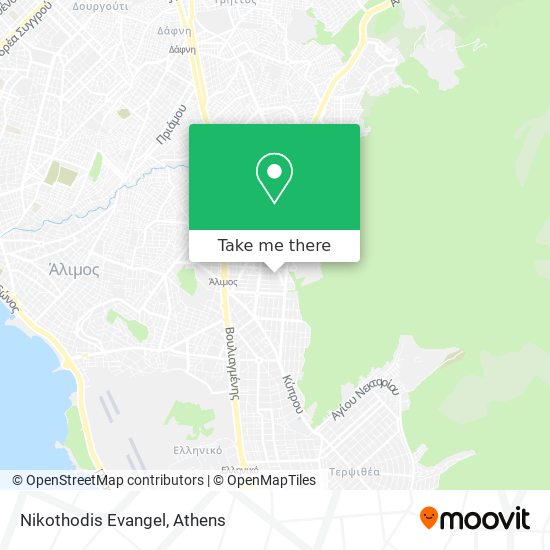 Nikothodis Evangel map