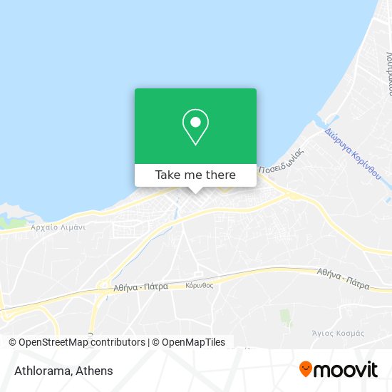 Athlorama map