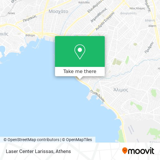 Laser Center Larissas map