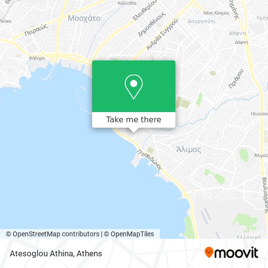 Atesoglou Athina map