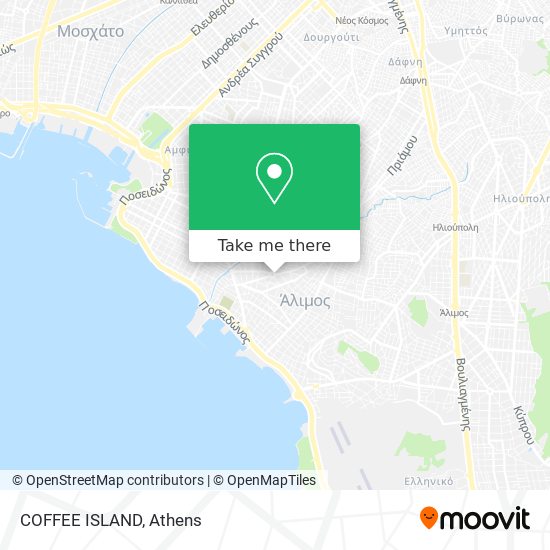 COFFEE ISLAND map