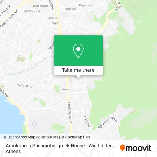 Arnokouros Panagiotis 'greek House - Wind Rider' map