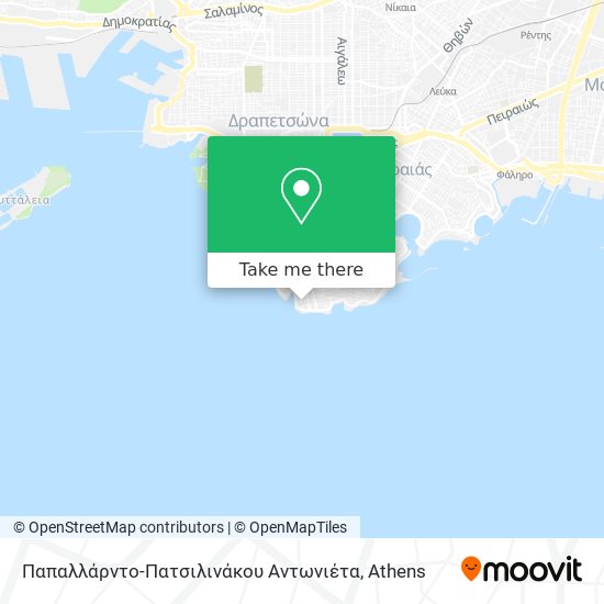 Παπαλλάρντο-Πατσιλινάκου Αντωνιέτα map