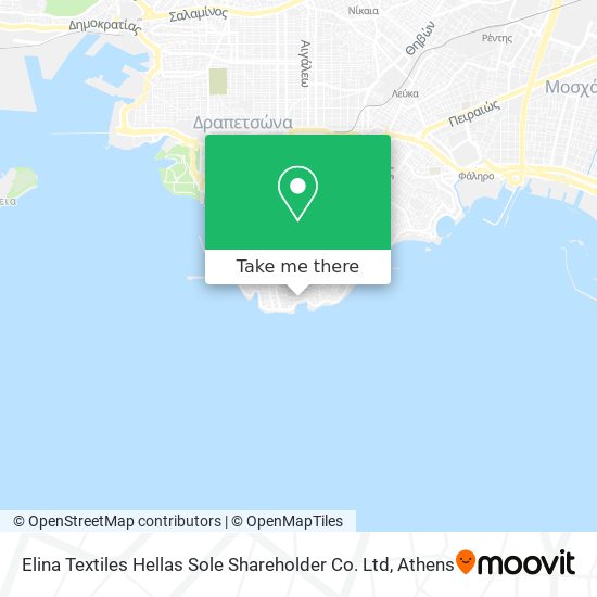 Elina Textiles Hellas Sole Shareholder Co. Ltd map