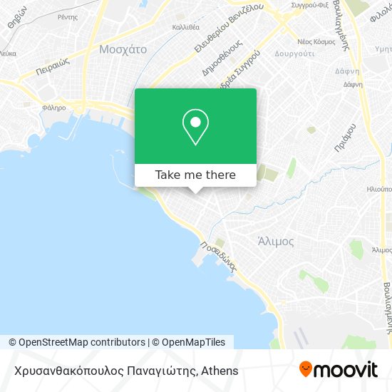 Χρυσανθακόπουλος Παναγιώτης map