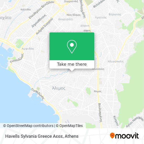 Havells Sylvania Greece Αεεε map