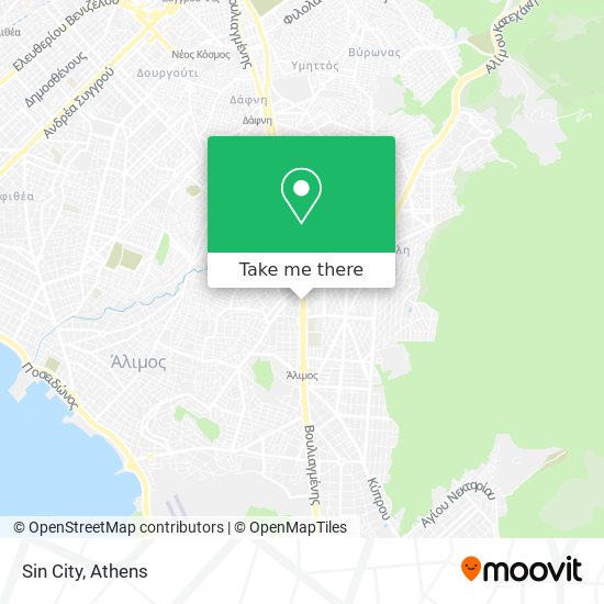 Sin City map